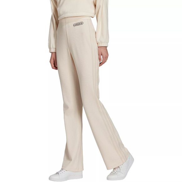 adidas Pants - NWT adidas Originals Women's Retro Luxury Flared Pants - Winter White